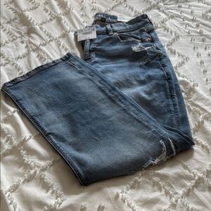 American Eagle ~ New with tags ~ Curvy Straight leg ~ distressed Size 10 x 30